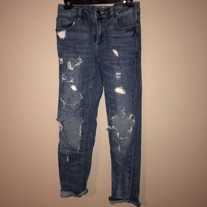 Garage Boyfriend Ripped Jeans